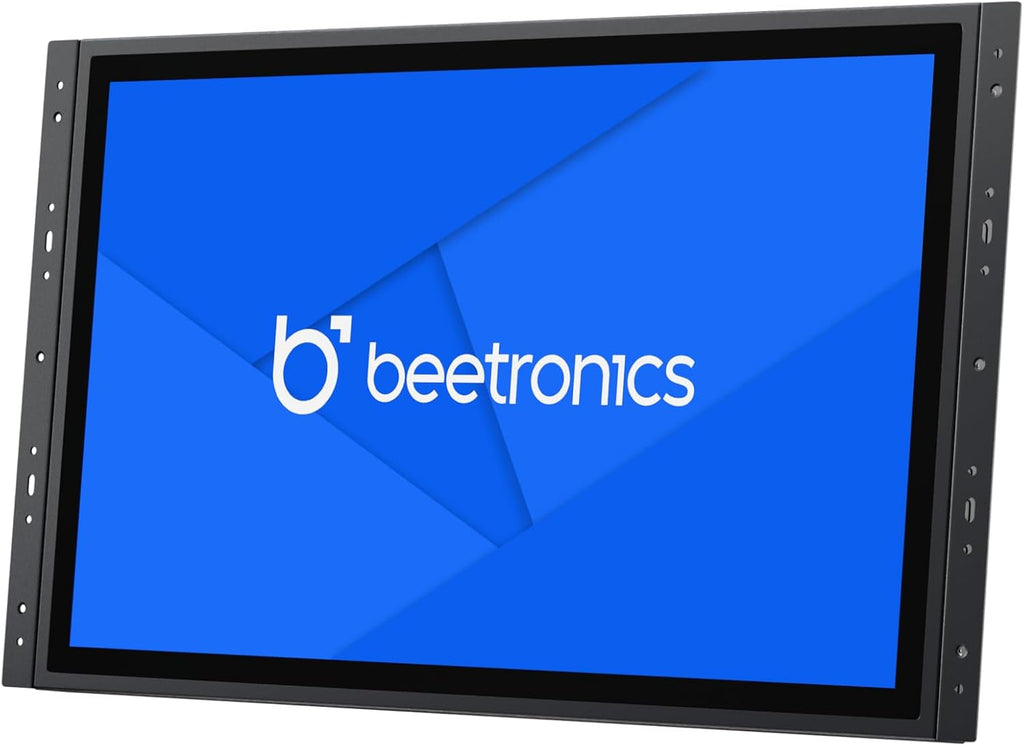Beetronics 19 Inch Touchscreen Monitor | Full HD 1080p | 19TS7M – Industrial-Grade, Professional 10-Point Multi Touch Display for PC, Mac, Linux – HDMI, DisplayPort, USB-C, VGA Inputs