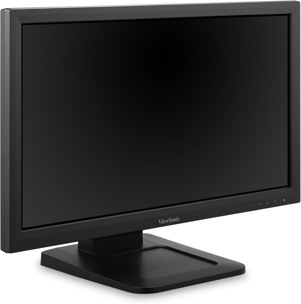 ViewSonic TD2211 22 Inch 1080p Touch Screen Monitor, Single-Point Resistive Touch for Industrial and Commercial Use, Durable 3H Hardness Screen, 100x100 mm VESA Compatible, HDMI, VGA, DVI, USB Hub