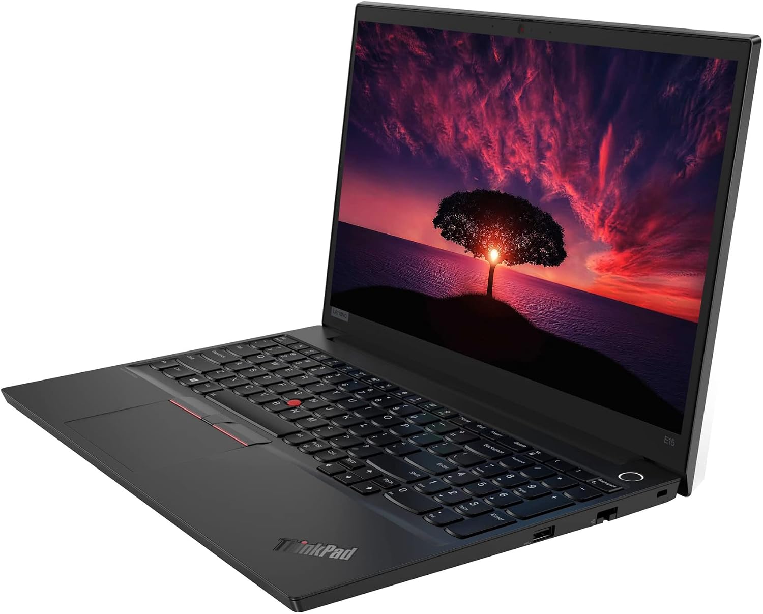 Lenovo New ThinkPad E15 Business Laptop, 15.6' FHD Display, Core i7-1165G7, Windows 11 Pro, 32GB RAM 1TB SSD, Fingerprint,WiFi,32GB Durlyfish USB Card