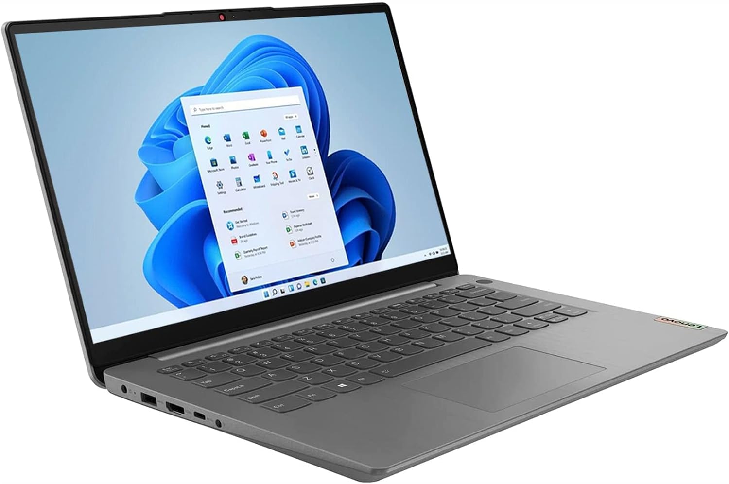 Lenovo 2022 est Ideapad 3 14'' FHD Laptop, Intel Core i7-1165G7, 8GB RAM, 512GB SSD, Intel Iris Xe Graphics,Thin and Light, Windows 11 Home, Wi-Fi 6, Bluetooth 5, Cefesfy Accessory,Arctic Grey