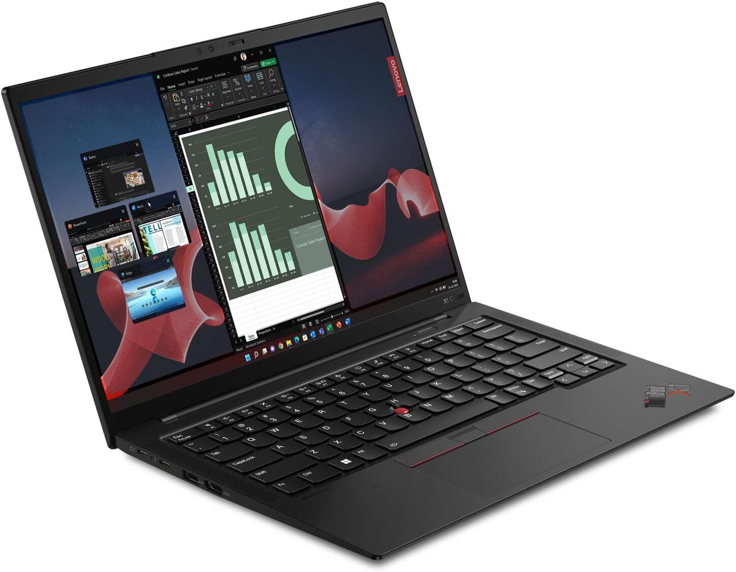Lenovo ThinkPad X1 Carbon Gen 11 Intel Core i7-1365U vPro, 14' WUXGA (1920x1200) IPS 400nits Anti-Glare, 32GB RAM, 1TB NVMe SSD, Backlit KYB Fingerprint Reader, Win11 Pro
