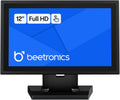 Beetronics 12 Inch Touchscreen Monitor | Full HD 1080p | 12TS7M – Industrial-Grade, Professional 10-Point Multi Touch Display for PC, Mac, Linux – HDMI, DisplayPort, USB-C, VGA Inputs