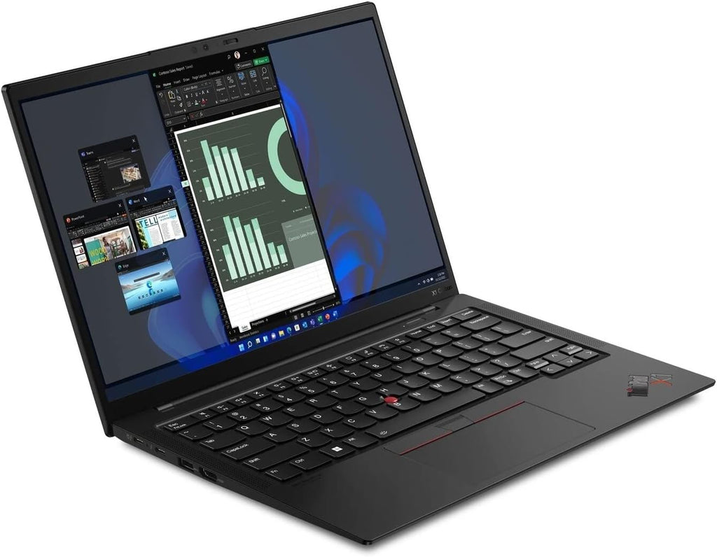 Lenovo ThinkPad X1 Carbon Gen 10 Intel Core i7-1260P, 14' WUXGA (1920x1200) Low Power IPS 400nits Anti-Glare, Touch, 16GB RAM, 1TB NVMe SSD, Backlit KYB Fingerprint Reader, Win11 Pro