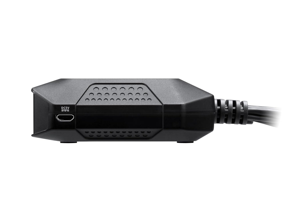 ATEN CS52DP 2-Port USB-C DisplayPort Hybrid Cable KVM Switch with 2m DisplayPort rev.1.4 Cable 2L-7D02DP
