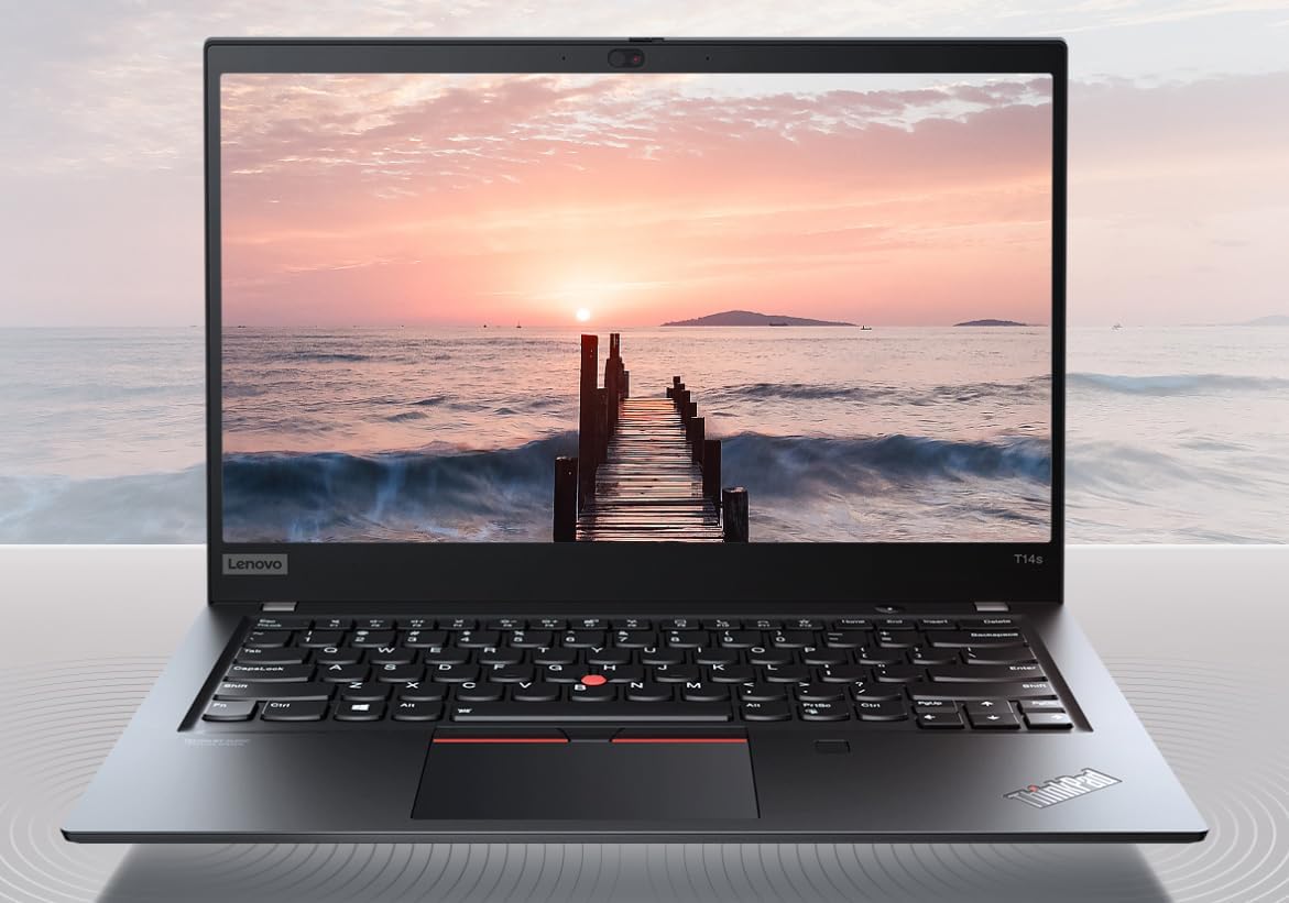 Lenovo ThinkPad T14s Gen 1 14-Inch FHD Laptop Computer, Intel Core i7-10610U, 16GB DDR4 RAM, 512GB SSD, Fingerprint Reader, Thunderbolt 3, Windows 11 Pro (Renewed)