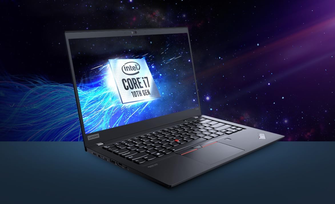 Lenovo ThinkPad T14s Gen 1 14-Inch FHD Laptop Computer, Intel Core i7-10610U, 16GB DDR4 RAM, 512GB SSD, Fingerprint Reader, Thunderbolt 3, Windows 11 Pro (Renewed)