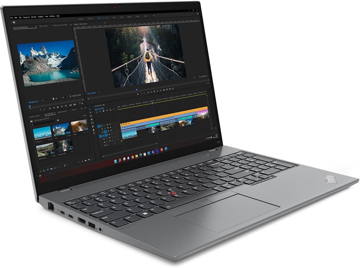 Lenovo ThinkPad T16 Gen 2 21HH001MUS 16' Touchscreen Notebook - WUXGA - 1920 x 1200 - Intel Core i7 13th Gen i7-1355U Deca-core (10 Core) 1.70 GHz - 16 GB Total RAM - 16 GB On-Board Memory - 512 GB