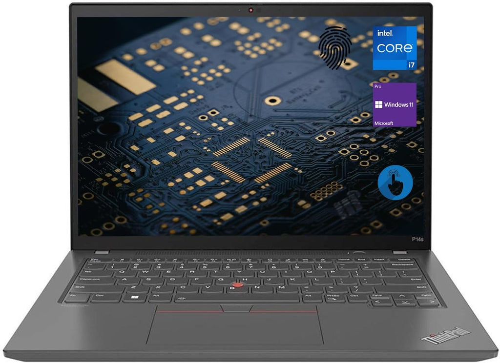 Lenovo ThinkPad P14s Gen 3 Mobile Workstation, 14' FHD+ Touchscreen, Intel i7-1260P, 32GB RAM, 1TB SSD, IR Camera, HDMI, Backlit Keyboard, Fingerprint Reader, Wi-Fi 6, Winodws 11 Pro