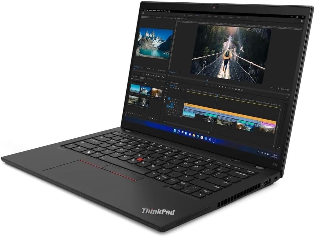Lenovo ThinkPad T14 Gen 3 14-Inch WUXGA Touchscreen Intel Core i7-1265U 32GB RAM 512GB SSD Windows 11 Pro (Renewed)