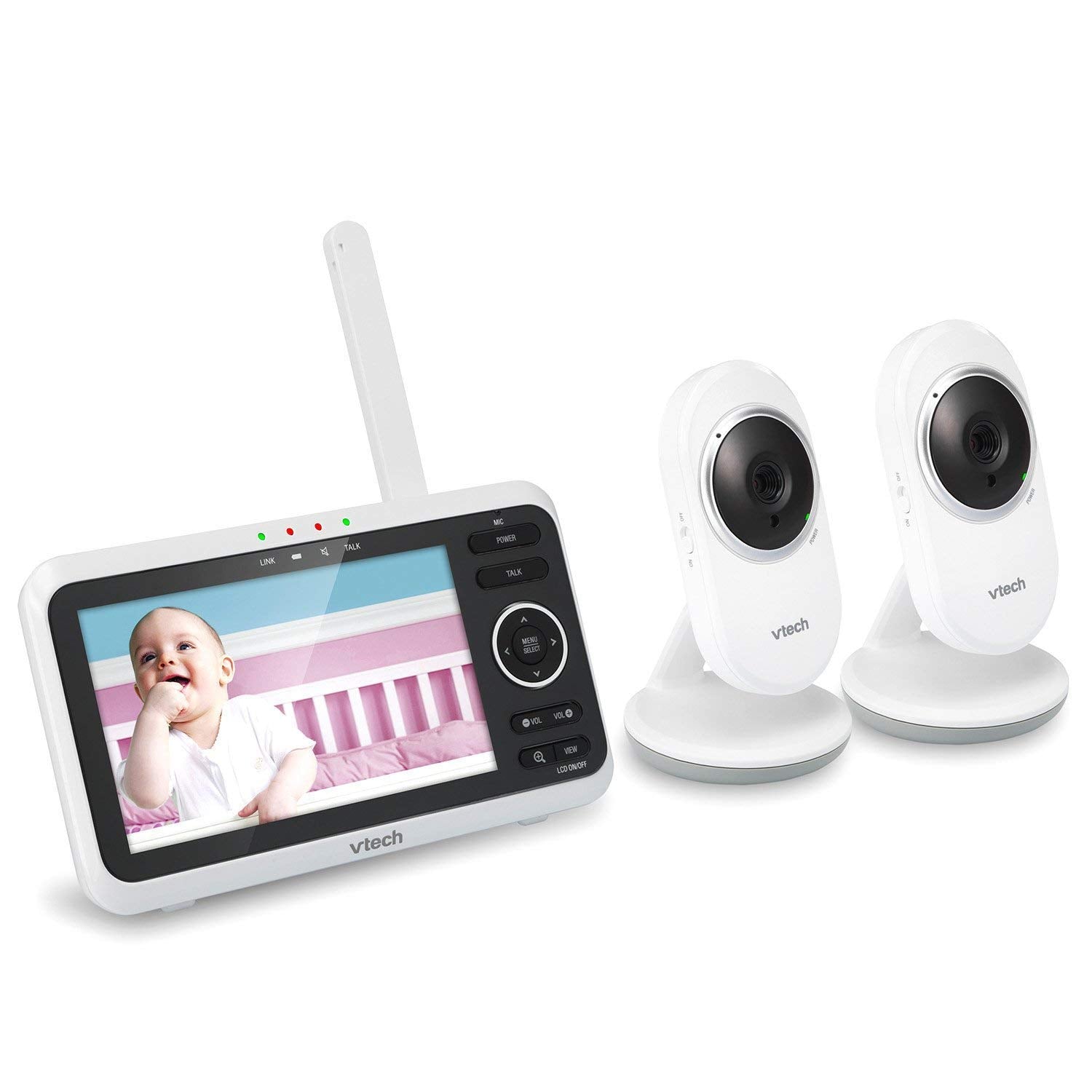 VTech Video Baby Monitor with 2 Cameras, SM8252-2