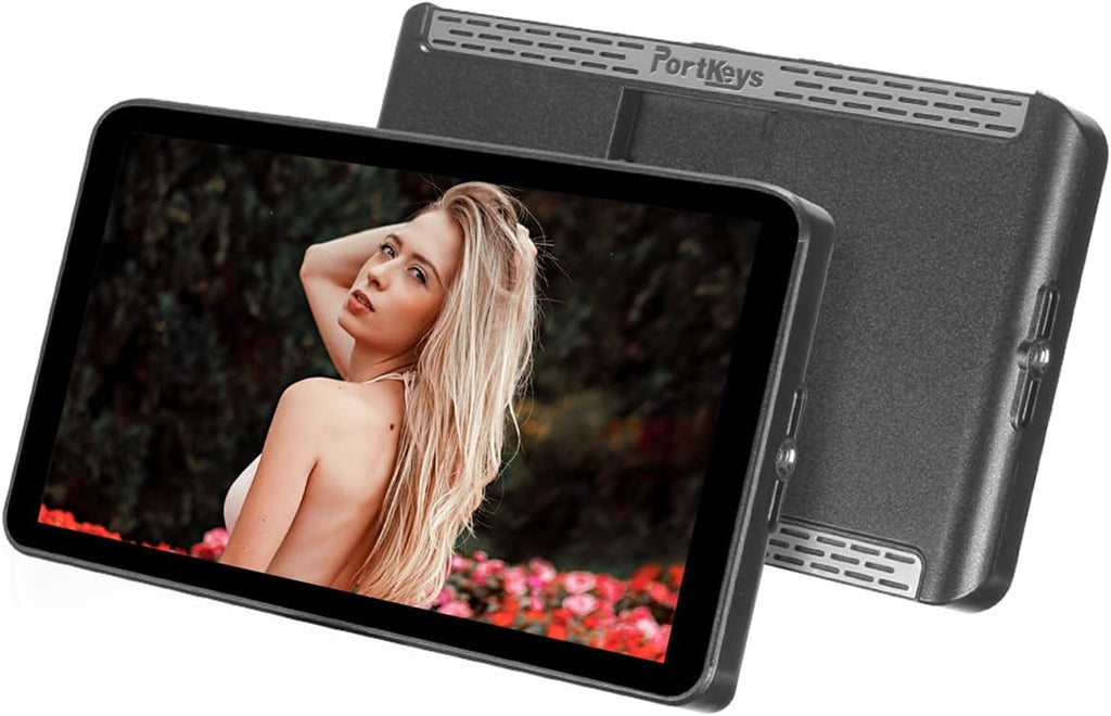Portkeys LH7P 7'' Camera Field Monitor Wireless Control for A1/A9II/A7SIII/A7CII/FX3/FX30/ZV-E10/RX10/A7MIV/A7RIV/A7RV/RX0/A7MIII, R5/6(Mark II)/7/8, Z8/Z9, BS1H/BGH1, BMPCC 4K/6K(Pro), BS1H/BGH1, etc