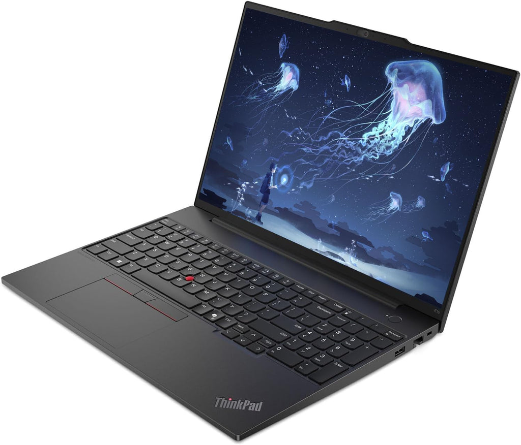 Lenovo ThinkPad E16 16' WUXGA Business Laptop, AMD Ryzen 5 7530U (Beat i7-1165G7), Up to 4.5GHz, 40GB RAM, 2TB PCIe SSD, Fingerprint, Backlit, HDMI, RJ-45, Wi-Fi 6, Windows 11 Pro, with 5ave Kit