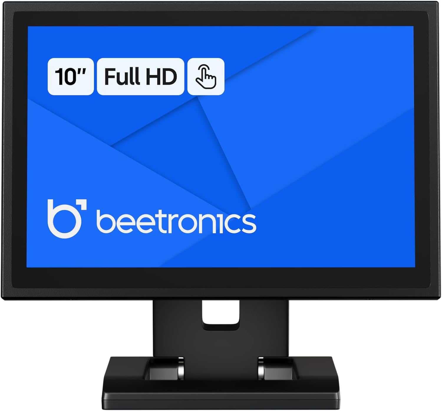 Beetronics 10 Inch Touchscreen Monitor | Full HD 1080p | 10TS7M – Industrial-Grade, Professional 10-Point Multi Touch Display for PC, Mac, Linux – HDMI, DisplayPort, USB-C, VGA Inputs