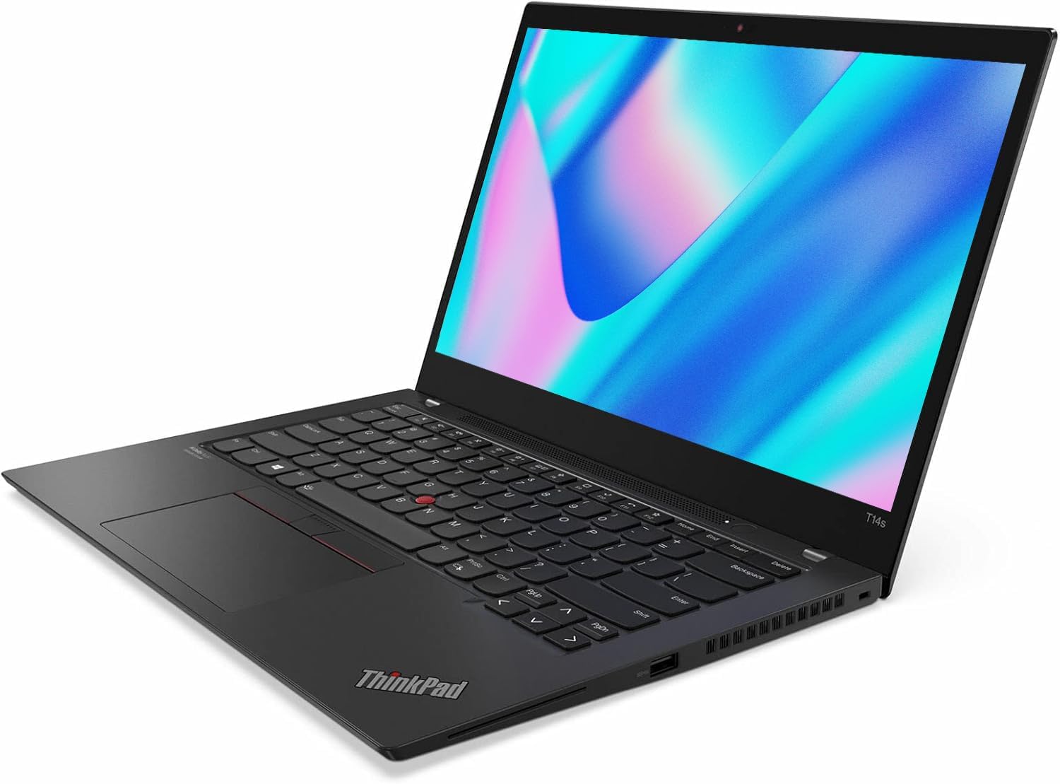 Lenovo ThinkPad T14s Gen 2 14-Inch FHD Laptop Computer, 11th Intel Core i5-1145G7, 8 GB DDR4 RAM, 512 GB SSD, Fingerprint Reader, Windows 11 Pro (Renewed)