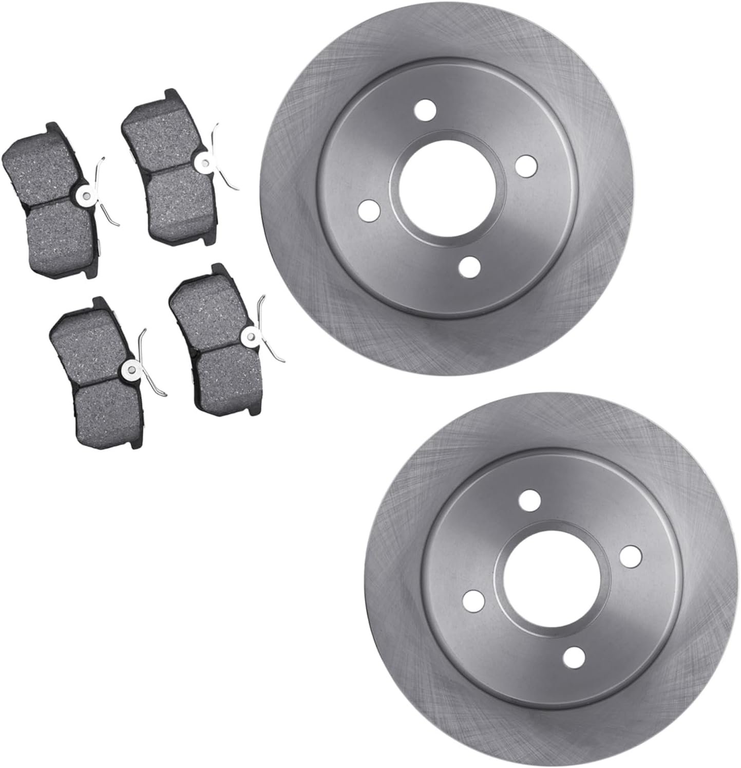 Rear Disc Brake Kit 1 Piece for Ford Focus 2001 2002 2003 2004 2005 2006 2007
