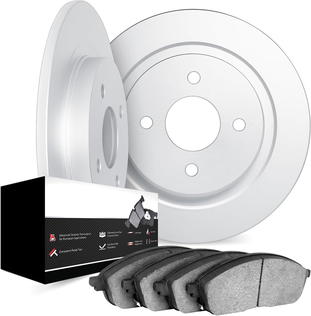 1 x Disc Brake Kit Rear fits Ford Focus 2001 2002 2003 2004 2005 2006 2007