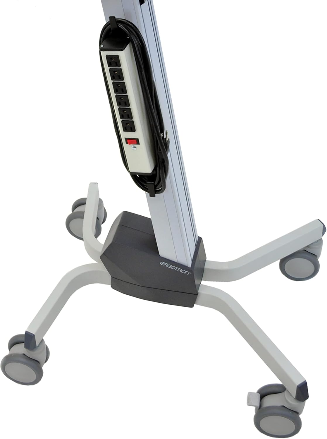Ergotron – Neo-Flex Rolling Laptop Cart, Mobile Standing Desk Workstation – Laptop, Grey
