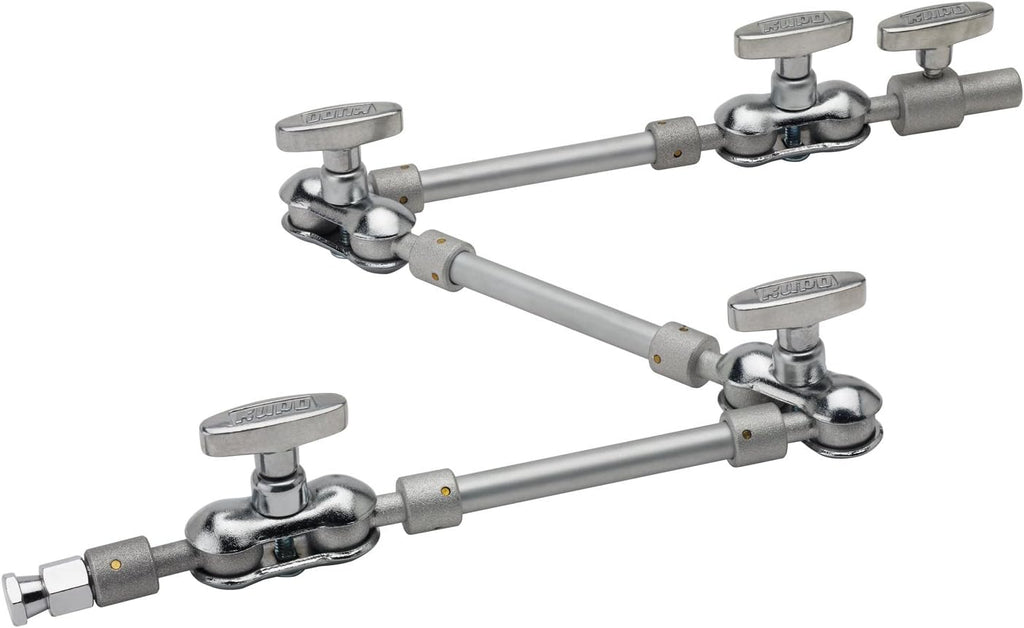 Kupo Articulated Arm with 5/8' Baby Stud and 3/8'-16 Female Thread, Adjustable Positioning Arm for Cameras, Lights, Monitors and Accessories on Clamps, Stands and Rigs (KG300512)