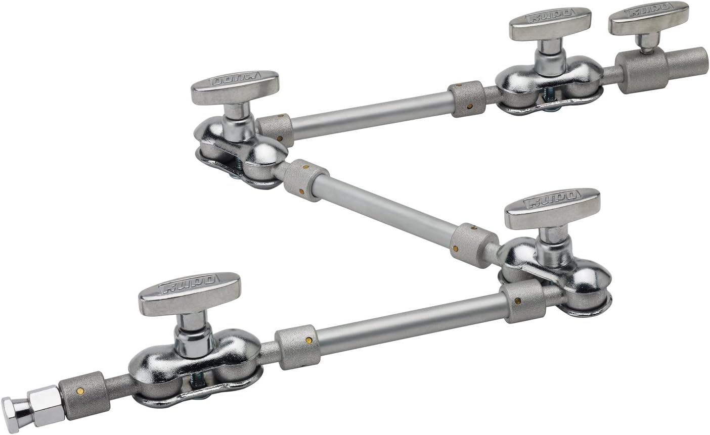 Kupo Articulated Arm with 5/8' Baby Stud and 3/8'-16 Female Thread, Adjustable Positioning Arm for Cameras, Lights, Monitors and Accessories on Clamps, Stands and Rigs (KG300512)