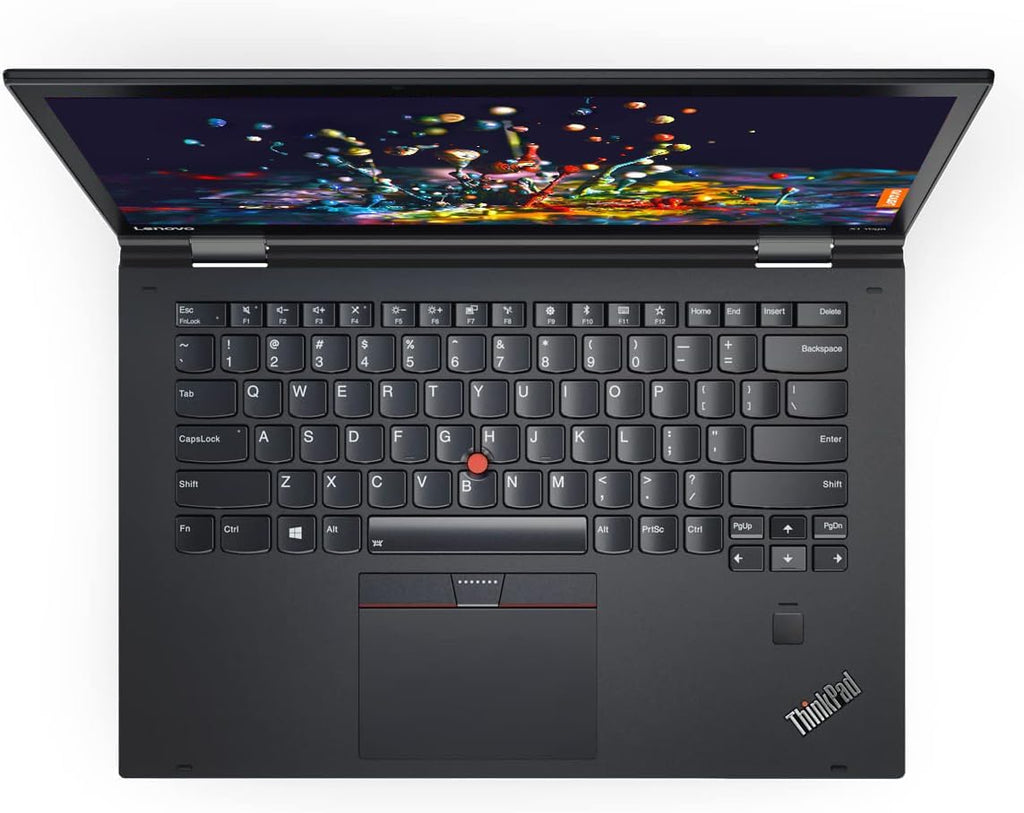 Lenovo ThinkPad X1 Yoga G2 with 2.8GHz Intel Core i7-7600U X2 (8GB, 256GB)- Black (Renewed)