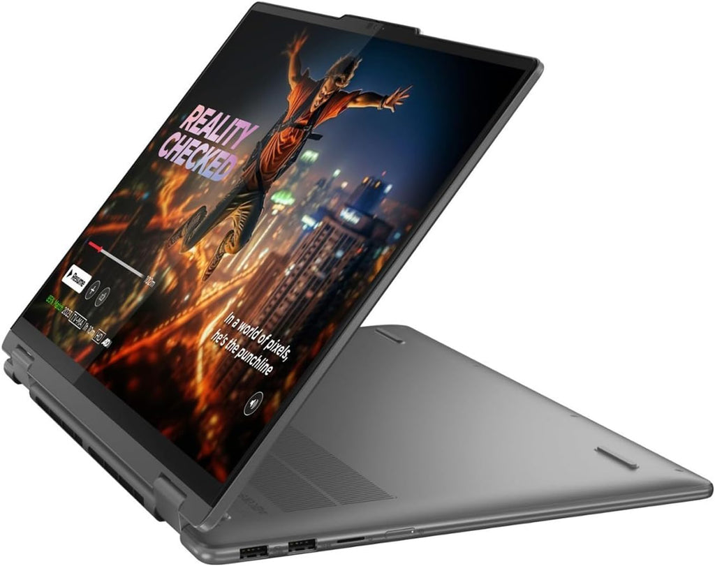 Lenovo Yoga 7i 2-in-1 Laptop, 16' 2K Touchscreen, Core Ultra 5 125U (Beats i7-1355U), 16GB LPDDR5X, 512GB SSD, 300 nits, Backlit, TB4, HDMI 2.1, FP, WiFi 6E, Webcam, PDG Portable Stand, Win 11 Pro