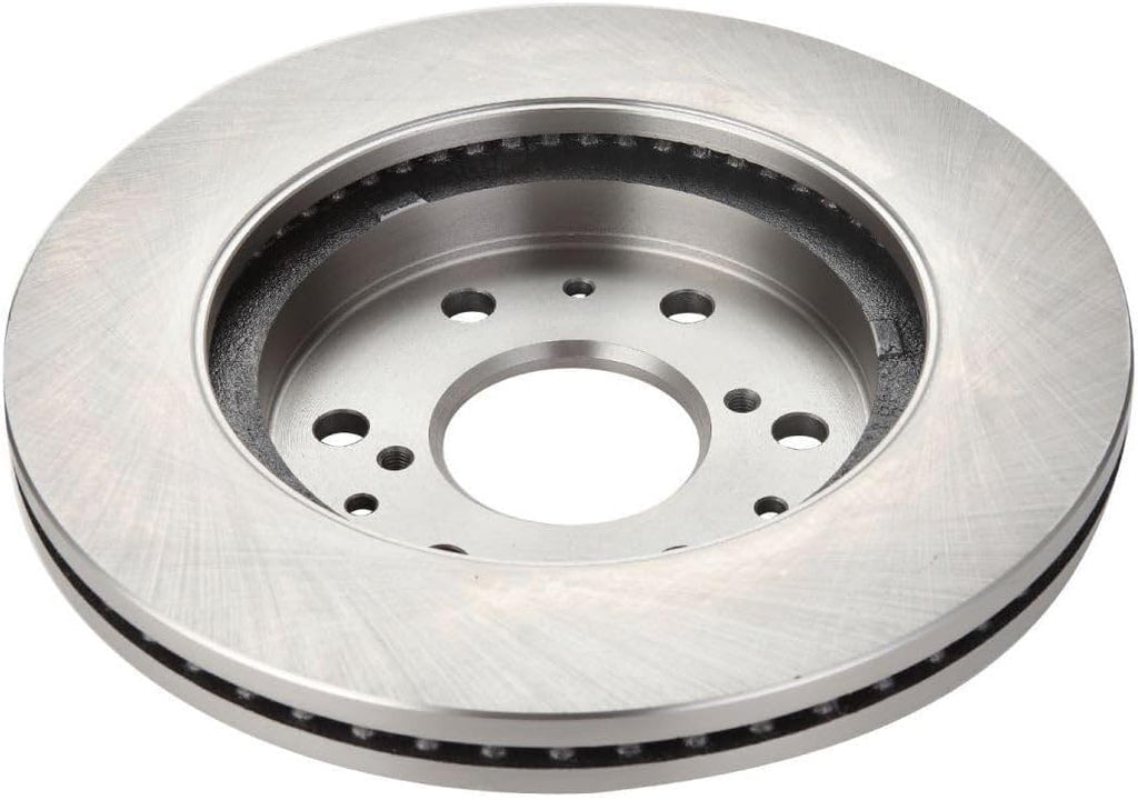 Front Side Vented Ceramic Power Disc Set Kit Brake Rotors and Pads for Chevy for 2007 for Tahoe 2007 for Silverado 1500 2005-2006 & Classic 2007 for Suburban 1500 2007 17860175