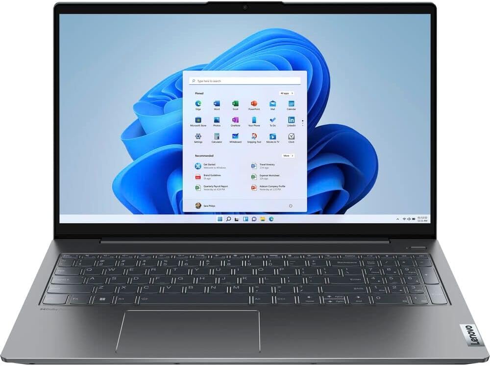 Latest Lenovo IdeaPad 5i Laptop | 15.6' FHD IPS Touchscreen | Intel 10-Core i7-1255U | Iris Xe Graphics | 12GB DDR4 512GB SSD | WiFi 6 | Backlit KB | Fingerprint | Windows 11 Home
