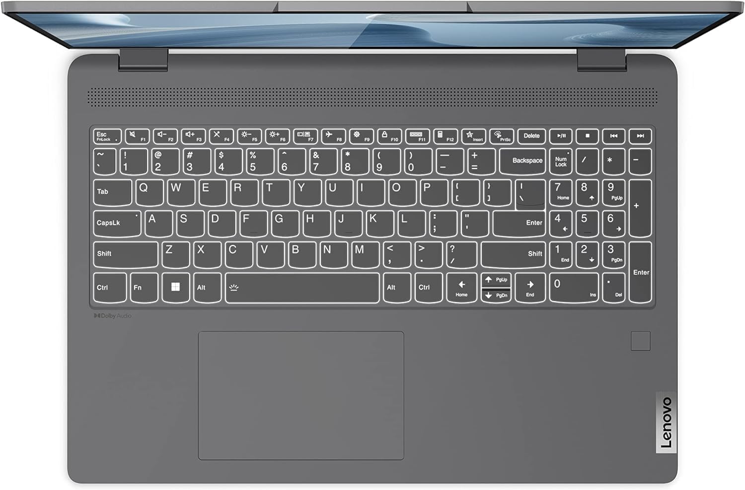 Lenovo Flex 5 2-in-1 16' 2.5K WUXGA Touchscreen Laptop, Intel Core i7-1255U Processor, 16GB RAM 1TB PCIe SSD, Wi-Fi 6, Bluetooth, Webcam, Backlit Keyboard, Fingerprint Reader, Windows 11 pro, Grey