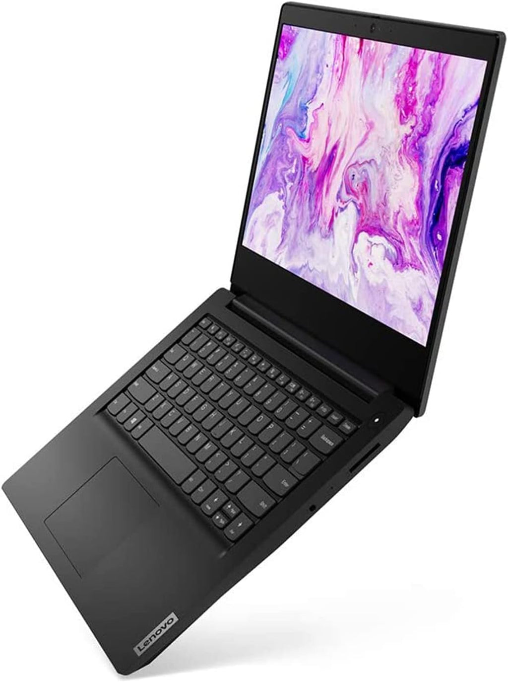 Lenovo 2020 IdeaPad 3 14.0' HD LED Non-Touchscreen Laptop PC, Intel Pentium Gold 6405U Dual Core Processor, 4GB DDR4 RAM, 128GB SSD, HDMI, Webcam, WiFi, Bluetooth 5, Windows 10 S, Black