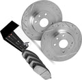 Rear 1 x Disc Brake Kit fits Ford Fiesta 2014 2015 2016 2017 2018 2019