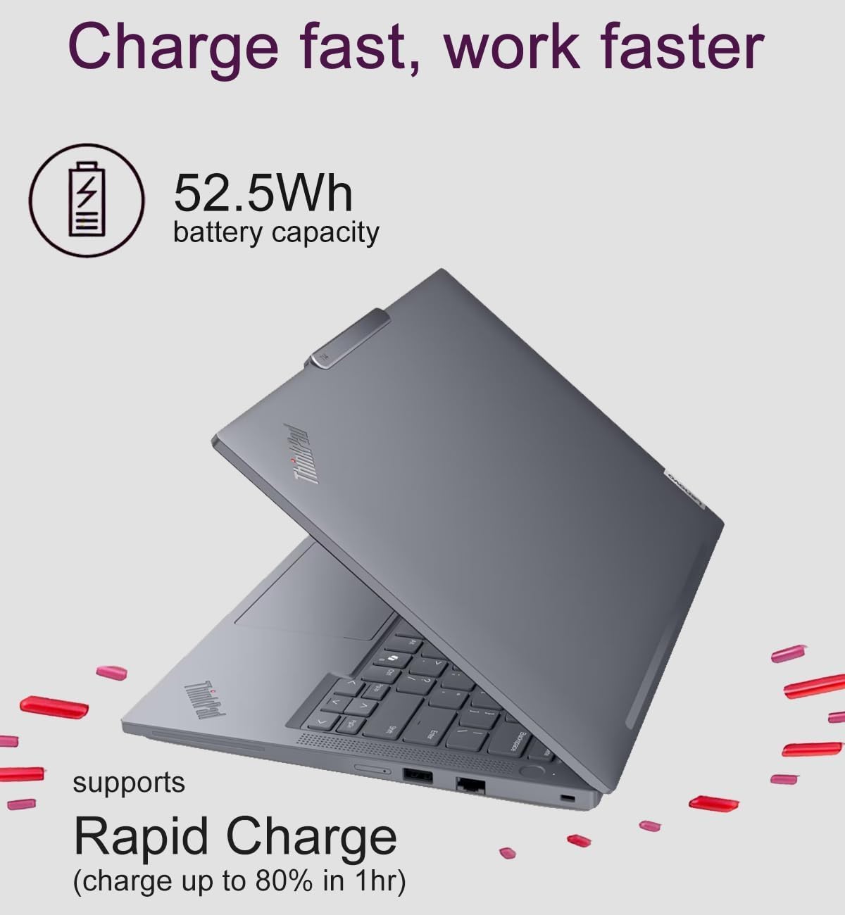 Lenovo ThinkPad T14 Business AI PC Laptop (14' FHD+ Touchscreen, Intel 12-Core Ultra 5 125U (> i7-1355U), 16GB DDR5 RAM, 512GB SSD), Backlit, Fingerprint, 5MP IR Webcam, 2x Thunderbolt 4, Win 11 Pro
