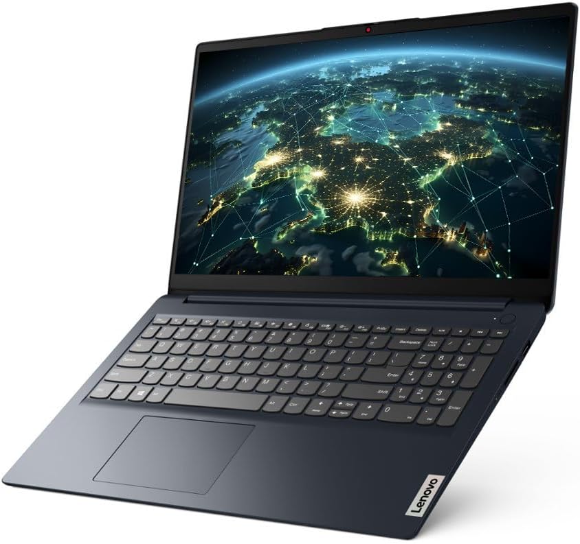 Lenovo IdeaPad 15.6' FHD Touchscreen Business Laptop Computer, 10-core Intel i5 Processor, Windows 11 Laptop 16GB RAM 512GB Storage (256GB SSD+256GB Docking Station Set), NLY Earphones, Abyss Blue