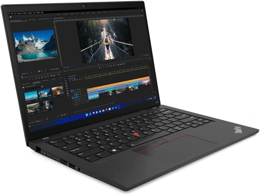 Lenovo ThinkPad T14 Gen 3 14-Inch WUXGA Touchscreen Intel Core i7-1265U 32GB RAM 512GB SSD Windows 11 Pro (Renewed)