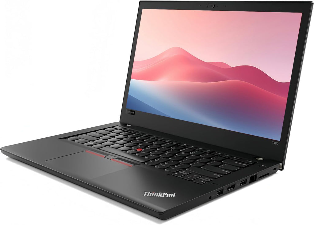 Lenovo ThinkPad T480 Laptop, Windows 11 Pro Business Notebook, 14' FHD (1920 x 1080), Intel Core i7-8650, 16GB DDR4 RAM, 512GB SSD, CAM (Renewed)