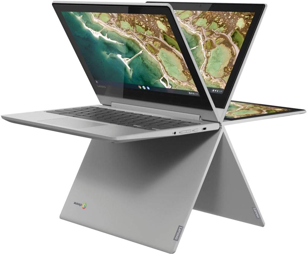 Lenovo Chromebook Flex 3 2-in-1 11.6' HD Touchscreen Laptop, MediaTek MT8173C Quad-Core Processor, 4GB RAM, 32GB eMMC, HDMI, Webcam, Wi-Fi, Bluetooth, Chrome OS, Platinum Gray, IFT Bundle
