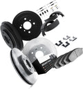 1 Pcs Disc Brake Pad and Rotor Drum Brake Shoe and Drum Kit Front Rear fits Ford Fiesta,Figo 2016 2017
