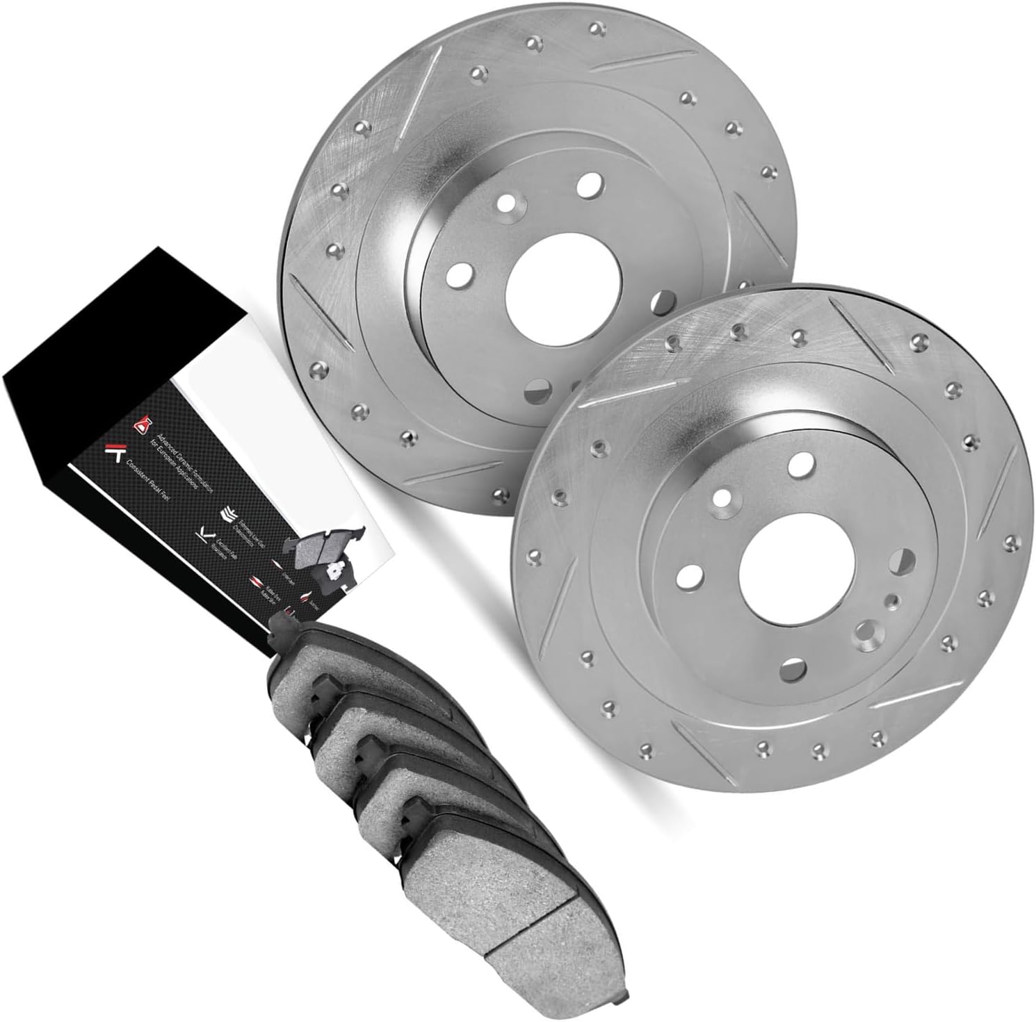 Rear Disc Brake Kit fits Ford Focus 2001 2002 2003 2004 2005 2006 2007 1 x