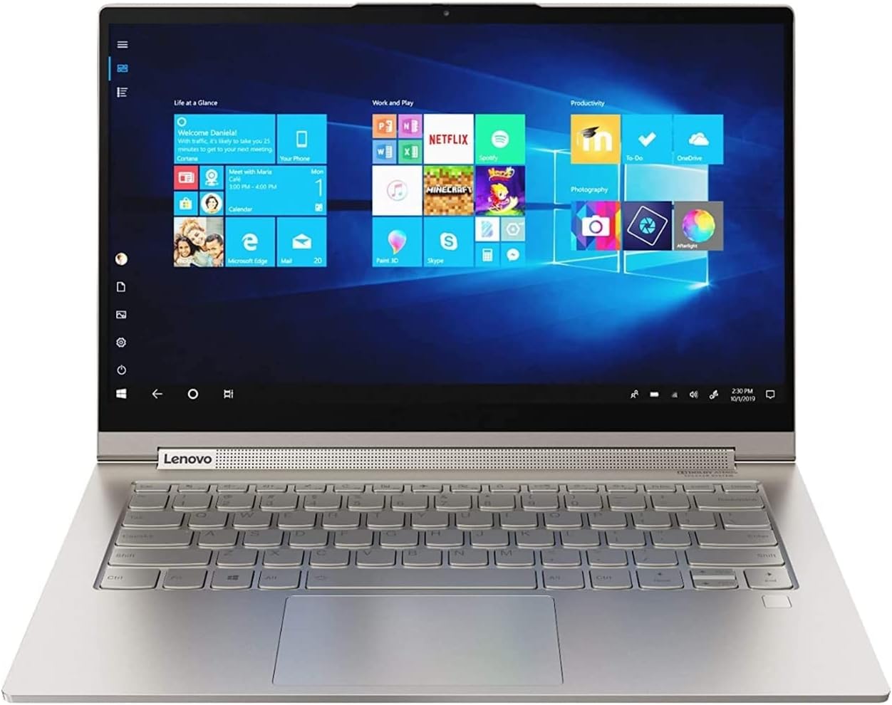 Lenovo Yoga C940-14 FHD(1920x1080) IPS Touch, 360° 2-in-1 Design, Fingerprint Reader, Intel 10th gen i7-1065G7 up to 1.3 GHz, 4 Cores, 8GB DDR4 RAM, 512GB SSD, Win 10, Gray, EAT Pen