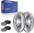 AutoShack Front Brake Rotors & Ceramic Pads for Ford & Lincoln, Edge 2007-2014 MKX 2007-2015, AWD FWD L4 2.0L V6 3.5L 3.7L - 12.6' (320 mm), 5-Lug