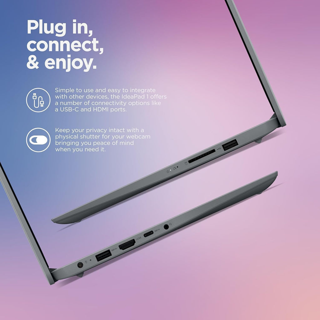 Lenovo Chromebook 3 14 Inch FHD Touchscreen Laptop Computer | MediaTek 8-Core CPU | 4GB RAM, 64GB eMMC | Thin & Lightweight | Wi-Fi & Bluetooth & Webcam | 10HR Battery | Arctic Grey | Chrome OS