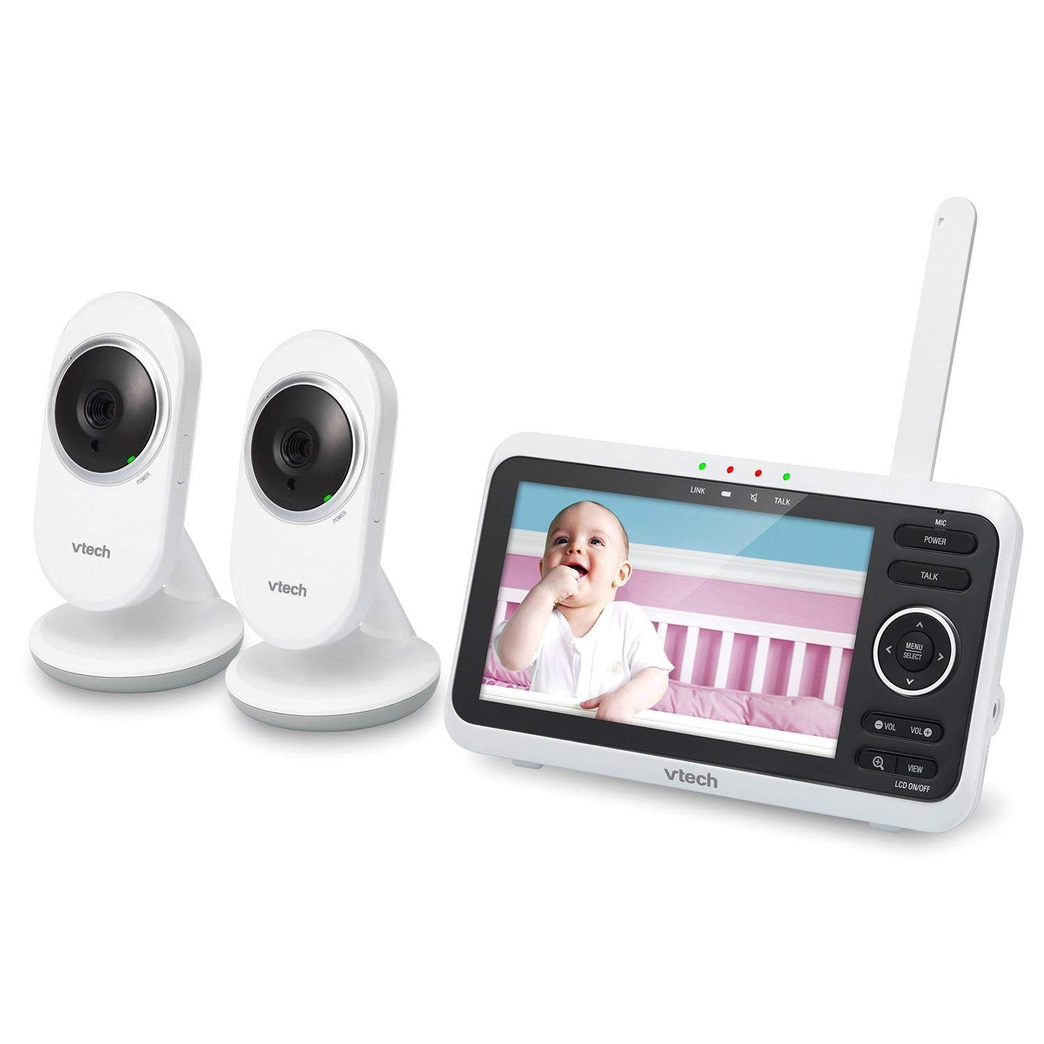 VTech Video Baby Monitor with 2 Cameras, SM8252-2