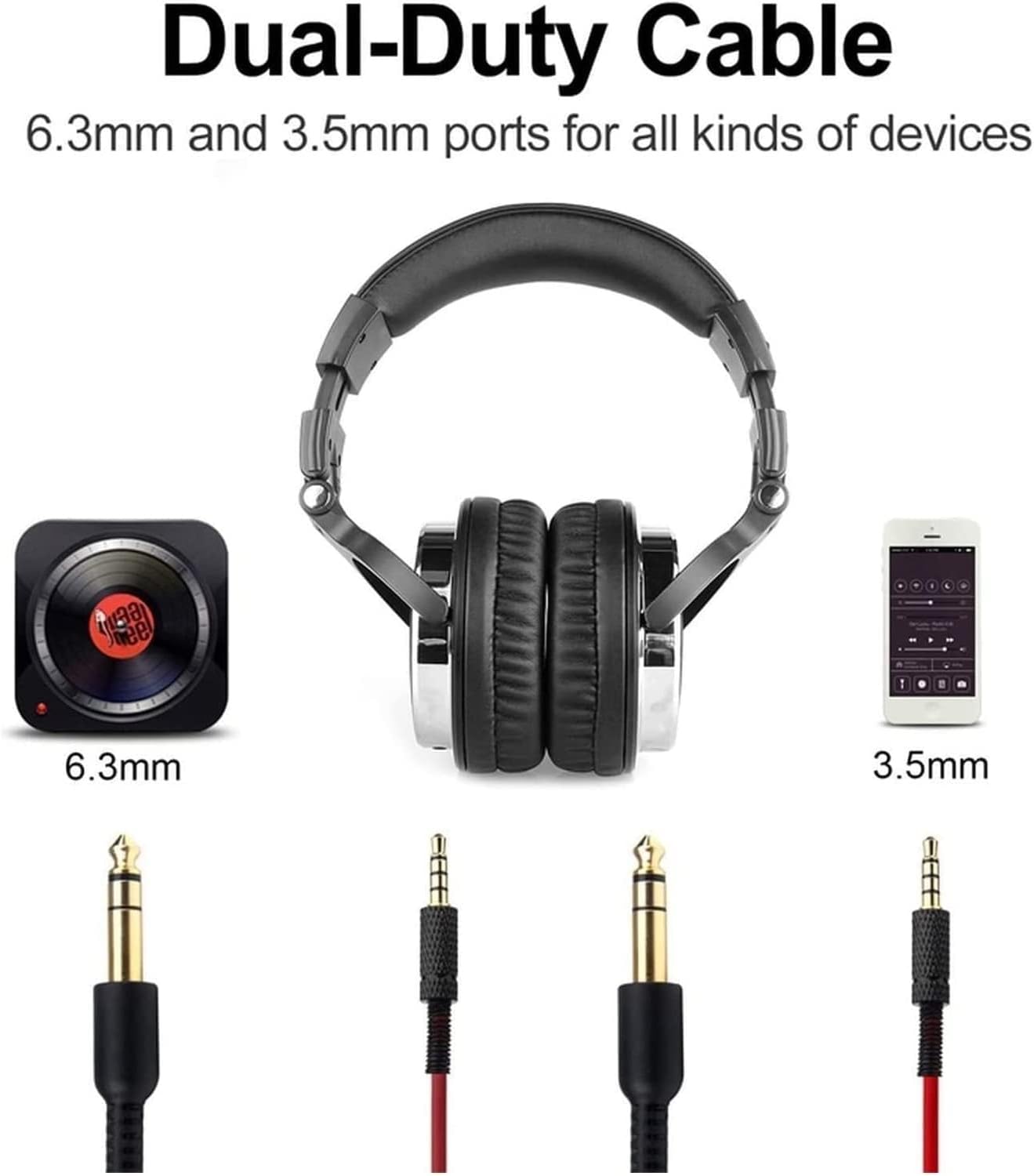 Active Noise Cancelling Headphones, Over Ear Headphones, Hi-Res Audio, Deep Bass, Memory Foam Ear Cups, for Travel, Home Office(Pink)