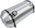 JSD 12.5 Gallons 12' x 26' Universal Aluminum Gas Tank With Level Gauge 1/4' NPT Outlet For lawn mowers