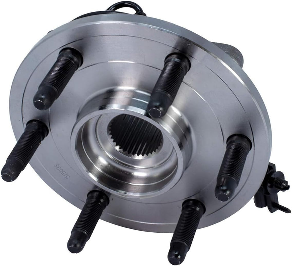 Maxfavor 4WD Front Wheel Hubs Bearing Fit for 2007-2014 Chevy Silverado Suburban Tahoe Avalanche, GMC Sierra Yukon XL 1500 / Cadillac Escalade ESV EXT Wheel Bearing Hubs Assembly 515096 / WA515096 *2