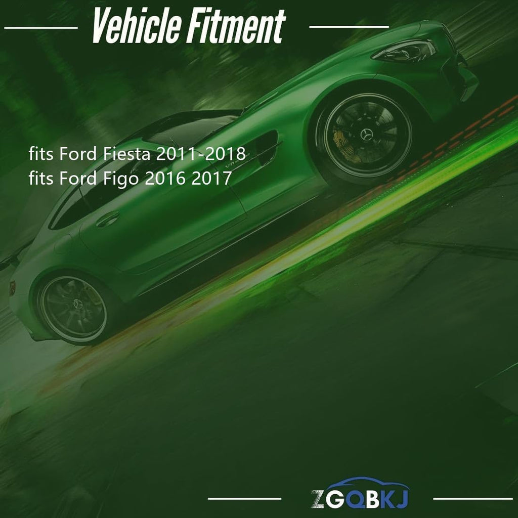set of 6 Brakes and Rotors Kit Front Brake Pads and Rotors Kit fits Ford Fiesta 1.6L 2011 2012 2013 2014 2015 2016 2017 2018, fits Ford Fiesta 1.0L 2014 2015 2016 2017