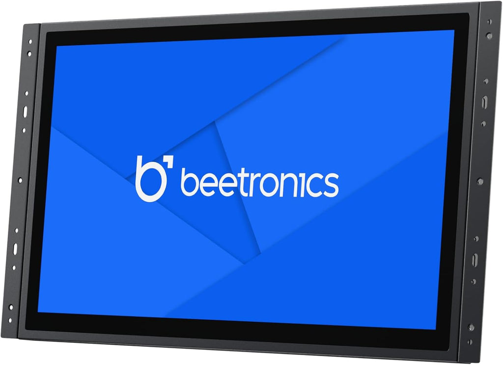 Beetronics 17 Inch Touchscreen Monitor | Full HD 1080p | 17TS7M – Industrial-Grade, Professional 10-Point Multi Touch Display for PC, Mac, Linux – HDMI, DisplayPort, USB-C, VGA Inputs