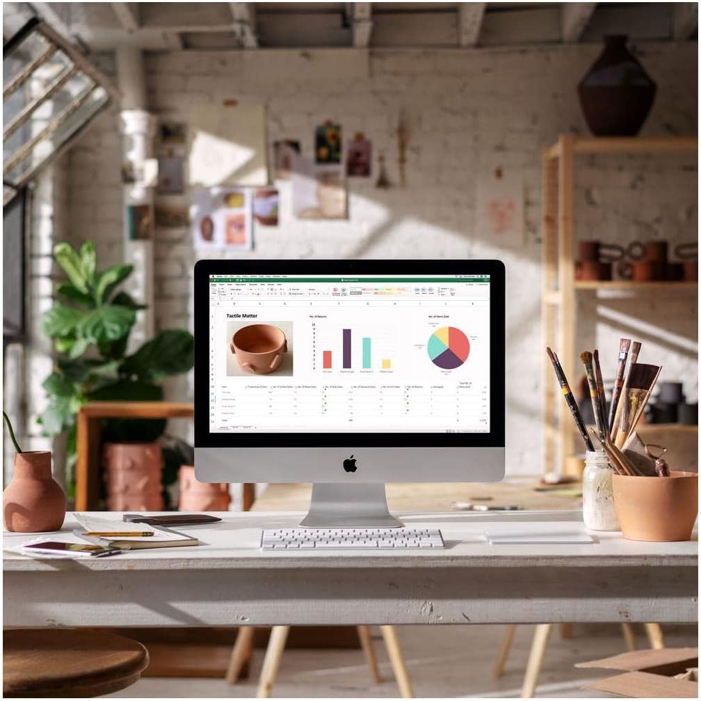 2020 Apple iMac with Retina 5K Display (27-inch, 8GB RAM, 256GB SSD Storage)