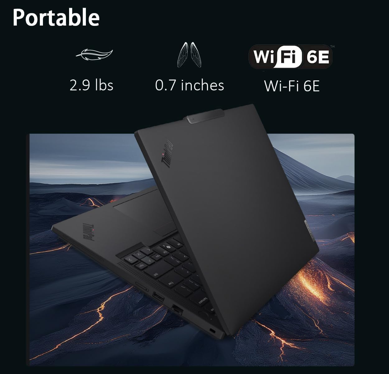 Lenovo ThinkPad T14 Gen 5 Business Laptop (14' FHD+, Intel Ultra 7 155U (>i7-13700H), 16GB DDR5 RAM, 512GB SSD), Fingerprint, Backlit, 5MP Webcam, Ethernet, Wi-Fi 6E, Win 11 Pro (Renewed)