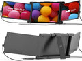 Portable Monitor - Mobile Pixels 13.3'' Trio Monitor for 13''-14'' Laptops with Built-in Kickstand, 1080P Full HD IPS Triple Screen, USB A/Type-C Plug and Play, Windows/Android/Mac (Optional Magnets)