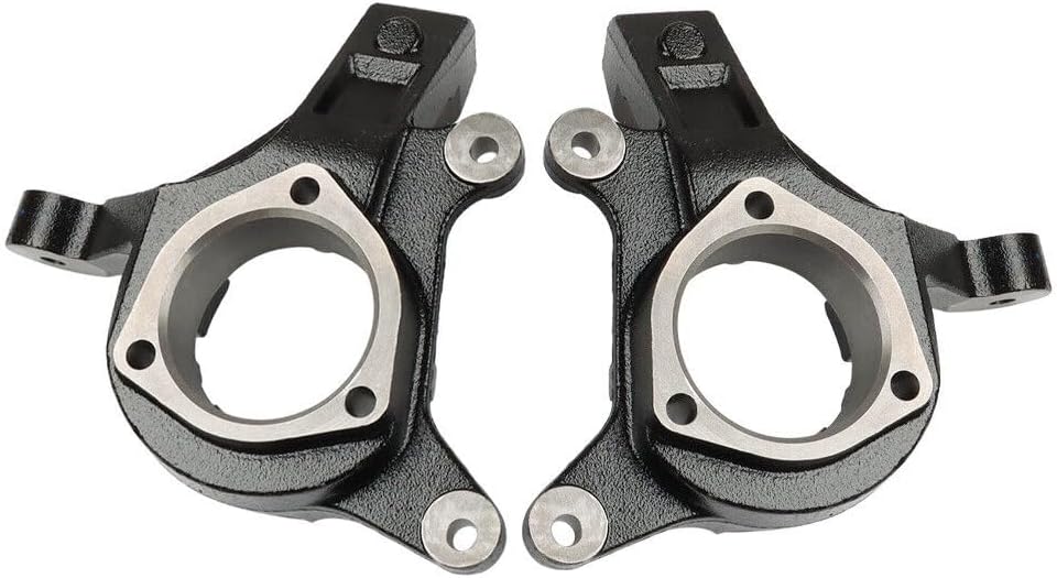 3'' Lift Spindles Knuckles Front Suspension Leveling Kit Pair replacement for Cadillac Escalade Chevy Silverado Tahoe Suburban Avalanche GMC Sierra Yukon XL 1500 2WD 2007-2015